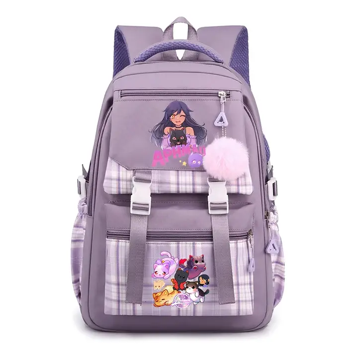 Aphmau imprimer sac à dos mignon dessin animé Sport sac à dos pour garçon fille Kawaii sac à dos ordinateur portable