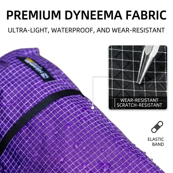 Sac à dos ultraléger en Dyneema avec couvercle supérieur