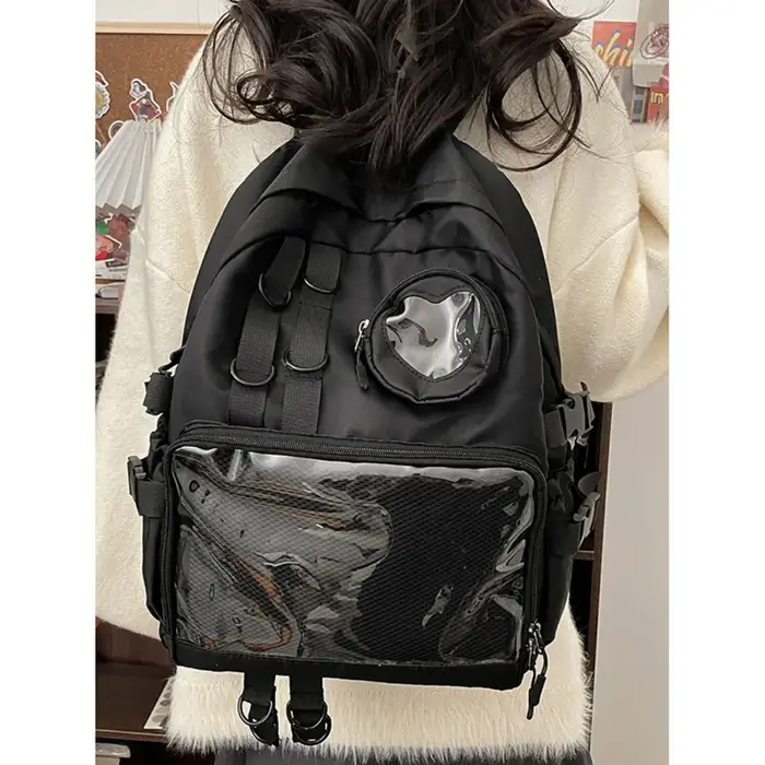 Sac d'école Style Collage pour adolescente Itabag Kawaii