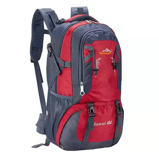 Sac à dos d'alpinisme en plein air 60l, sac de rangement de voyage de grande capacité pour Camping,