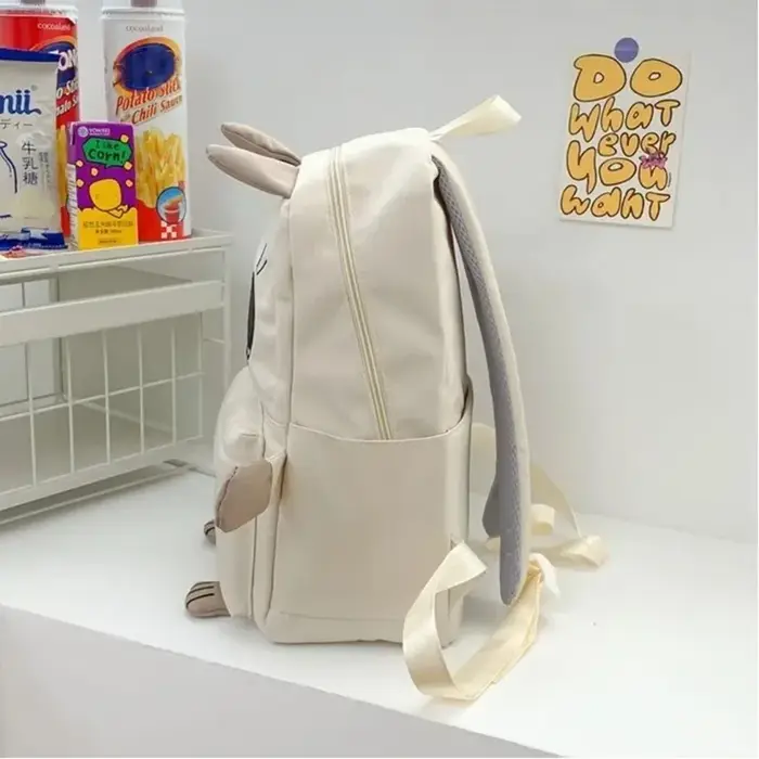 Sac à dos au design de chat mignon, imperméable, grande capacité, sacs d'école, sac à bandoulière Lolita