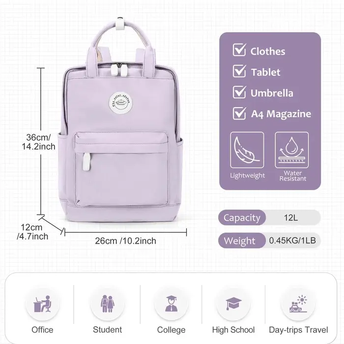 Sac à dos classique femmes filles école sac à dos sac à dos étanche mode nouveau dans cartable L aptop sac bolsa dama Kanken sac à dos