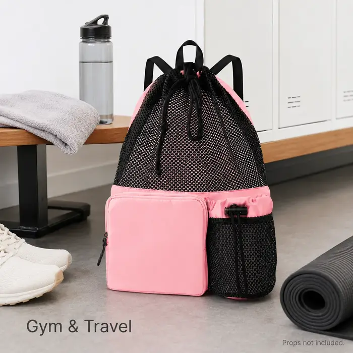 Sac à dos en maille respirante pour la plage