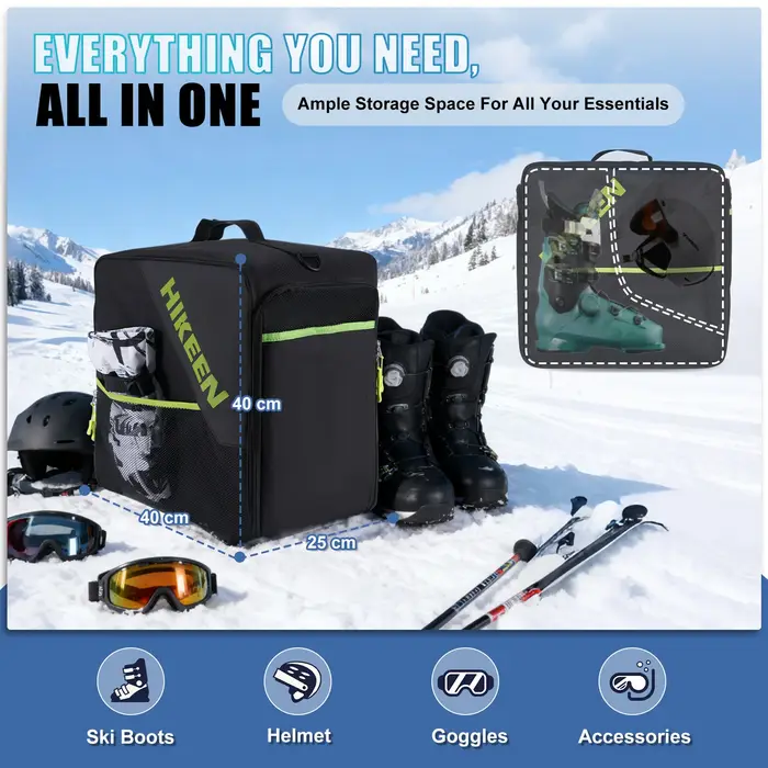 Sac à bottes de ski Hikeen 40L