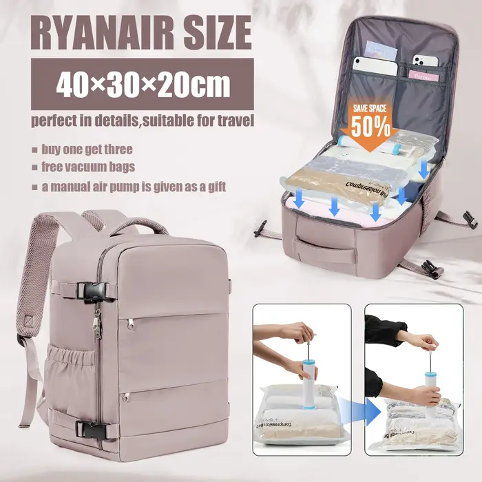 Ryanair Cabin Bags 40x30x20 Sac à dos de voyage sous le siège