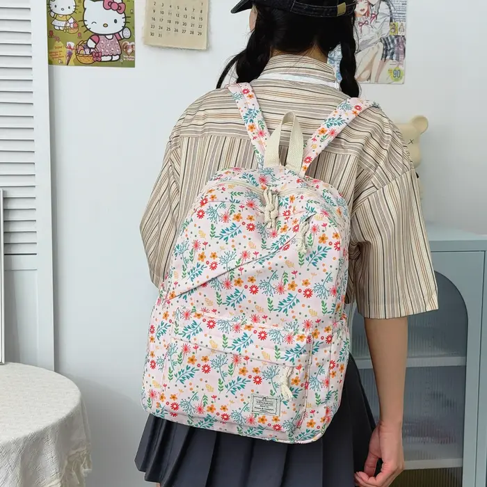 Sac à dos léger et multifonctionnel pour filles
