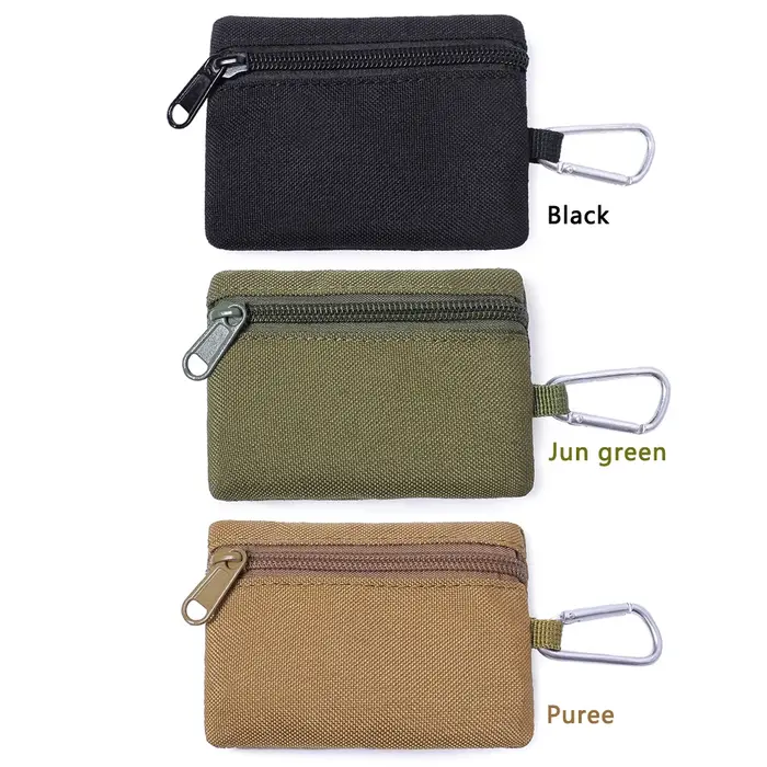 Sac tactique extérieur EDC Molle pochette portefeuille fermeture éclair taille Fanny Pack