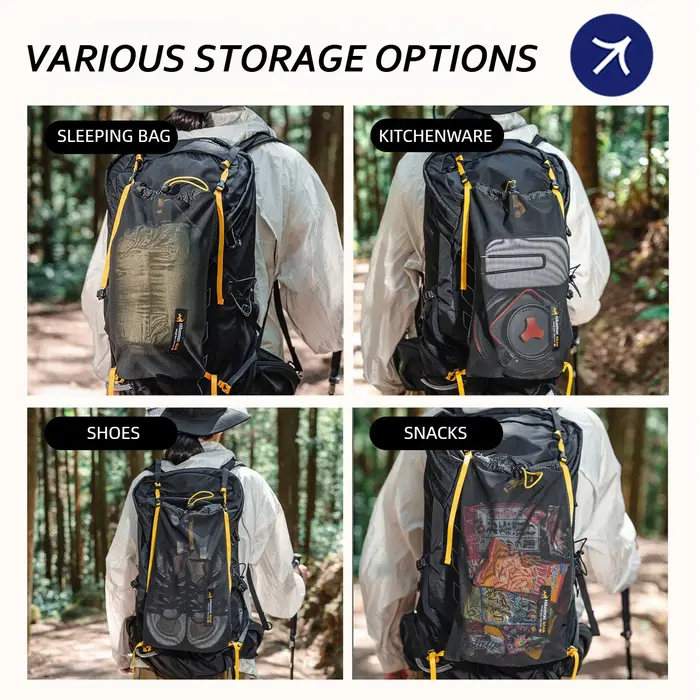 Sac Tactique Molle Imperméable Accessoires Sac d'Extension Randonnée Camping Alpinisme Sac Multifonctionnel Pack d'Accessoires