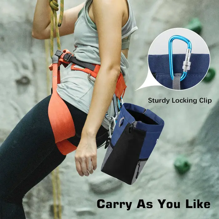 Sac à craie pour l'escalade Sac