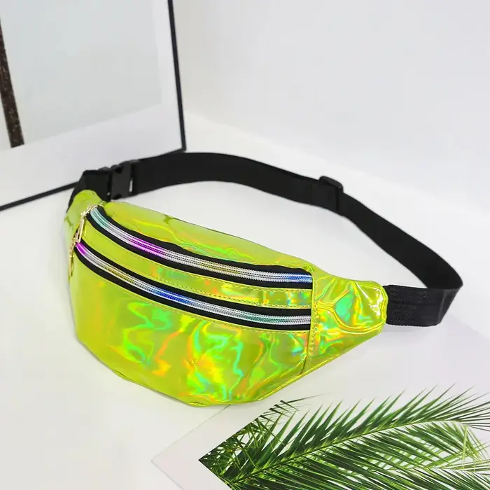 Sac de taille Laser ceinture sac holographique Fanny Pack concepteur mignon