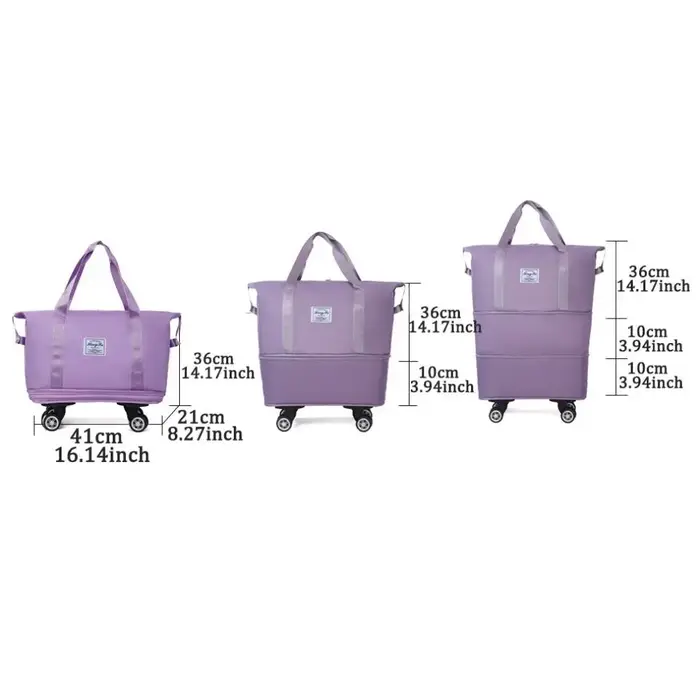 Sac de Sport en tissu Oxford avec roulettes