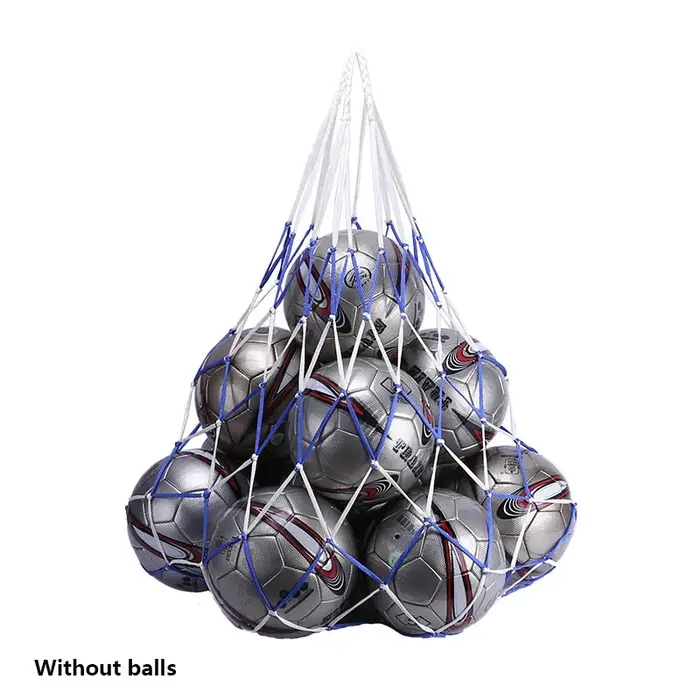 Sac de transport pour ballons de sport grande capacité : Sac tissé robuste pour football et basketba