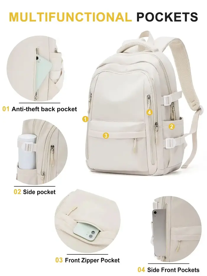 Sac à dos scolaire pour fille garçon haute capacité étanche adolescents collège sac à dos sac à dos hommes femmes voyage sac à dos ordinateur portable Kawaii sac