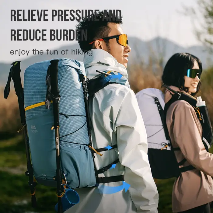 AONIJIE 30L randonnée montagne sac Pack ultraléger pour hommes femmes grande capacité Trail course Camping sac à dos sac à dos FH2530
