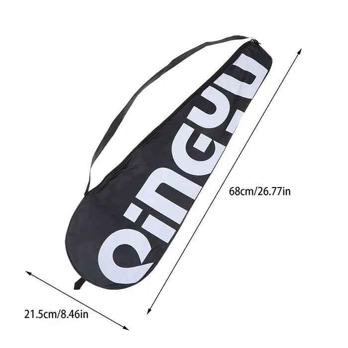 Sac de raquette de badminton en poudre