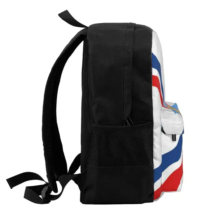 Sac à dos d'école de luxe avec drapeau assyrien Suryoyo pour étudiants