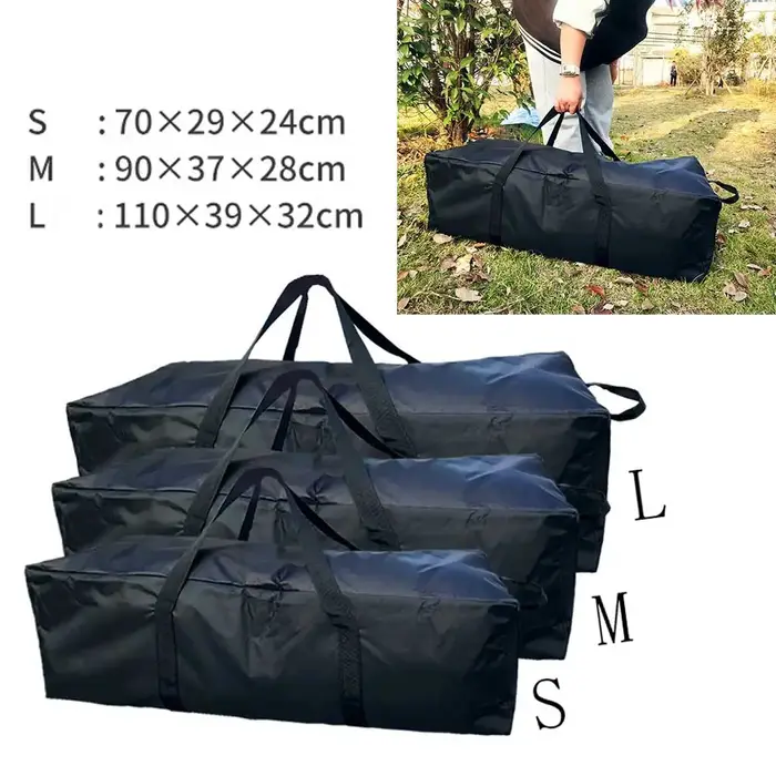 Sac de rangement pour camping et cyclisme, sacoche de très grande capacité, sac d'organisation pour 