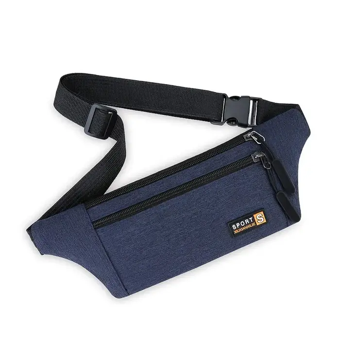 Sac banane multifonction en nylon pour homme et femme