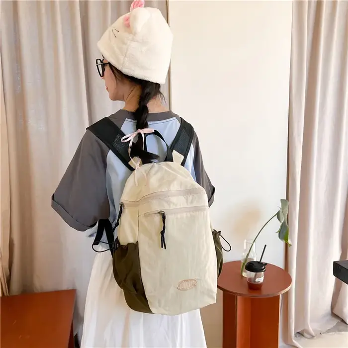 Sac à dos universitaire décontracté pour femme
