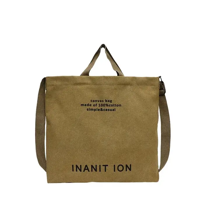 Sacs messagers japonais en toile pour hommes et femmes