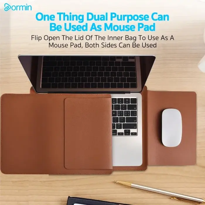 Dormin housse pour ordinateur portable pour Apple Macbook Air Pro 13 M1 M2 2020 pochette