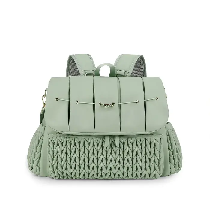 Sac à couches pour bébé avec nom personnalisé, sac à dos pour maternité, bretelles amovibles, sac à