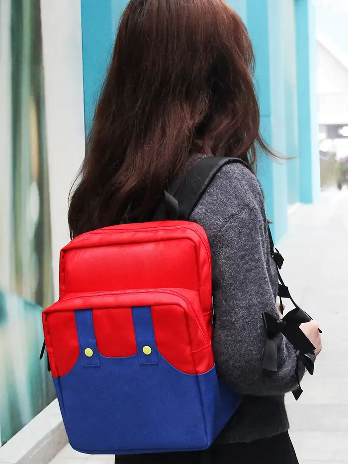 Mignon sac à dos pour ordinateur portable filles garçons Bookbag mode sac de voyage décontracté préscolaire grand sac à dos pour Switch/Lite/OLED cadeau de noël