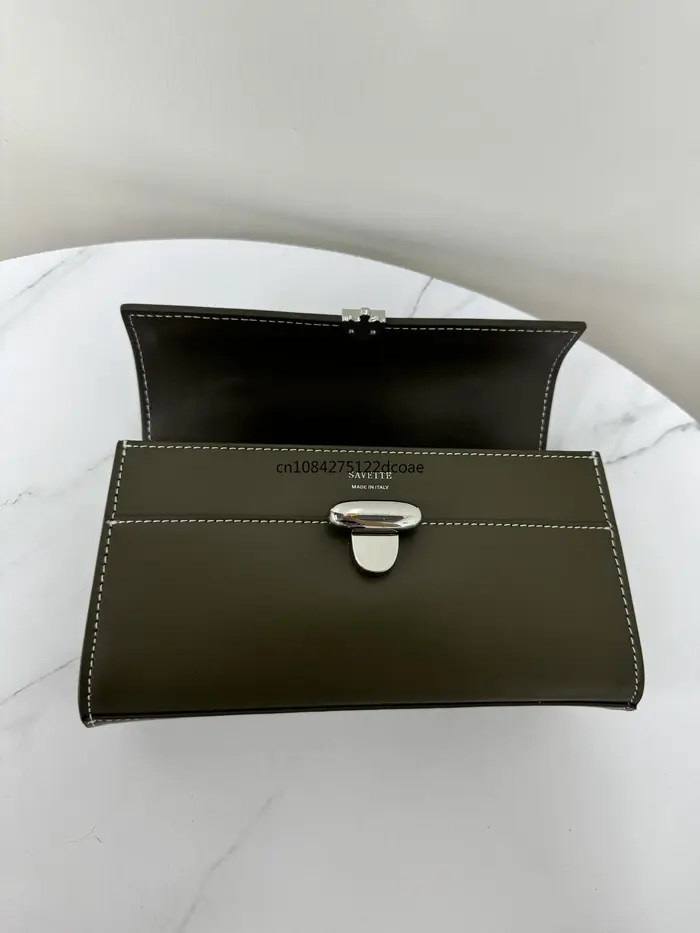 SAVETTE marque 2025 nouveau la symétrie Pochette en cuir véritable fourre-tout femmes Simple sac à m