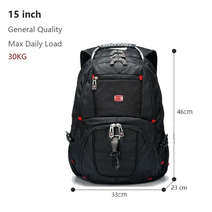 Sac à dos pour ordinateur portable de 17 pouces