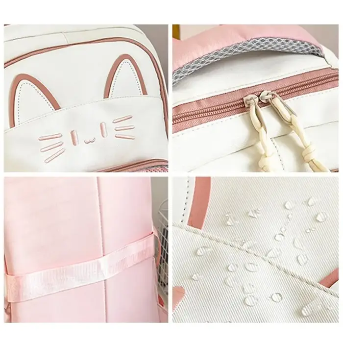 Kawaii Transparent Ita sac à dos grande capacité double bandoulière