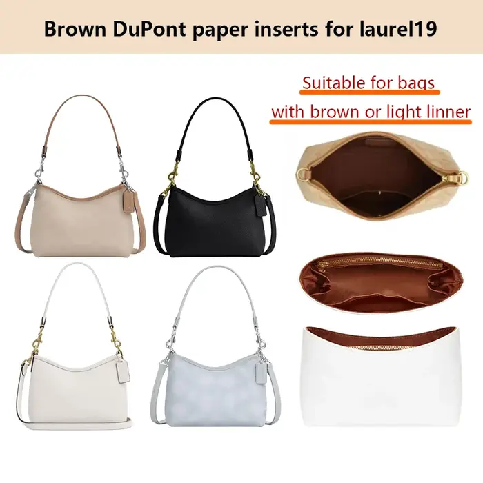 Insert organisateur de sac pour entraîneur Laurel31, sac léger, rangement, sac en papier Dupont étan