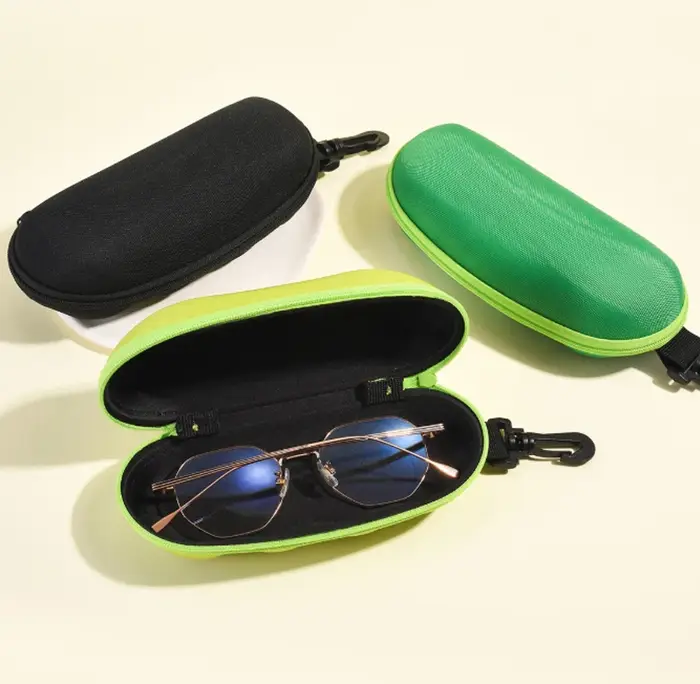 Étui pour lunettes de sport, étui léger pour lunettes de sport, étui pour lunettes Eva, fonctionnel pour les voyages en voiture, les voyages à la plage, en plein air