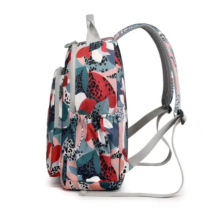 Nouvelle mode adolescente filles sac à dos impression florale loisirs sac à dos étudiant bagages femmes