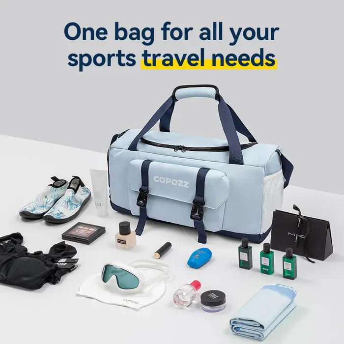 Sac de sport étanche avec compartiment à chaussures