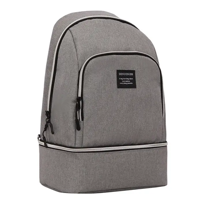 DENUONISS sac isolant créatif incliné Cool Pack pique-nique Bakcpack sac isotherme multi-fonction Ev