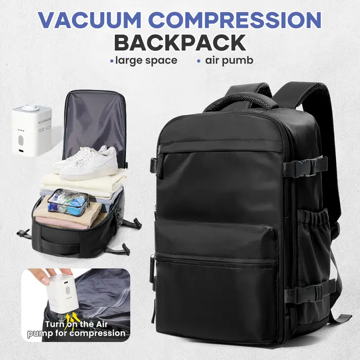 Sac à dos sous vide sac de voyage pour hommes sac à dos de grande capacité sac à dos pour ordinateur