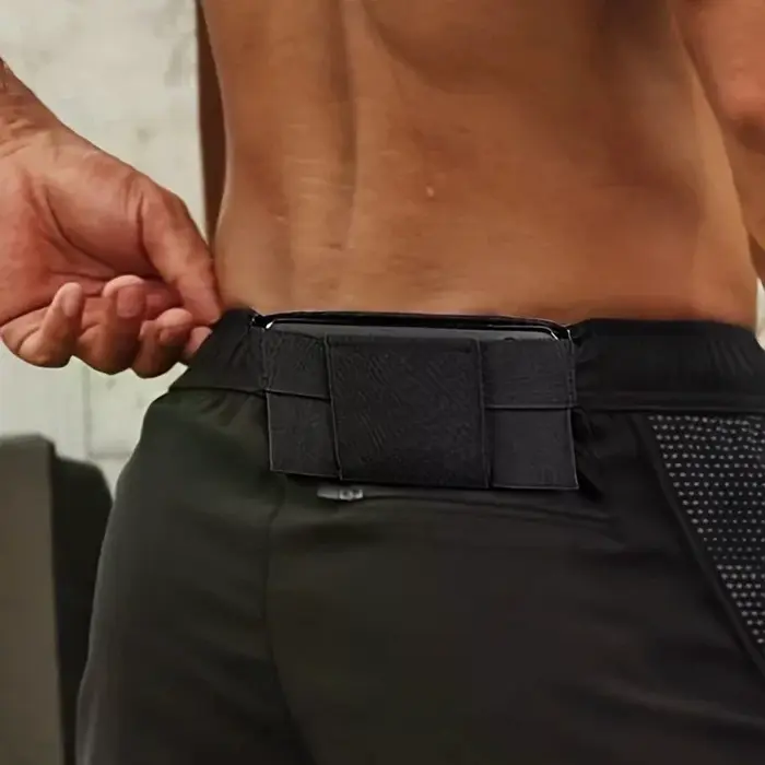 Sac banane de sport invisible pour téléphone portable