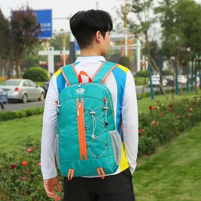 Sac à dos de voyage pliant de grande capacité