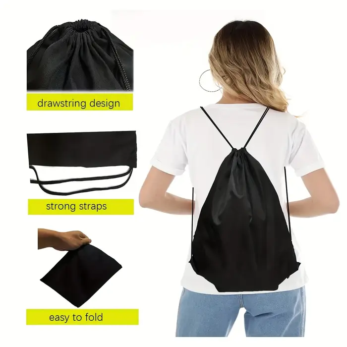 2 Ensembles de Sacs à Dos à Cordon