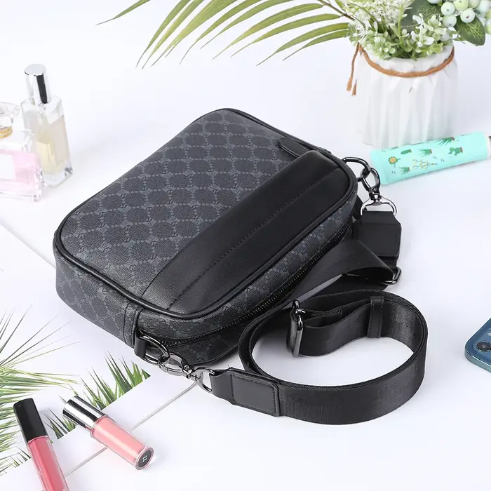 Sac à bandoulière d'affaires de luxe pour hommes