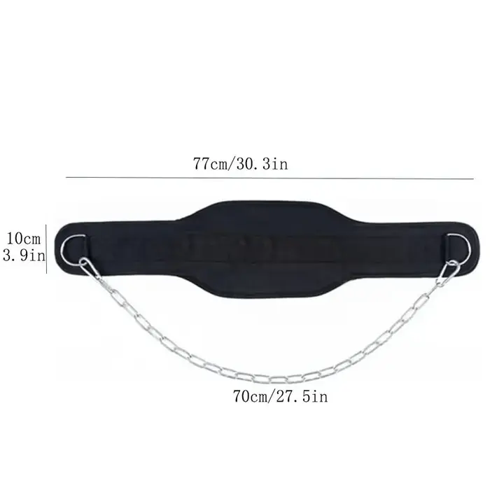 1 pièce Sangle de taille épaissie pour musculation