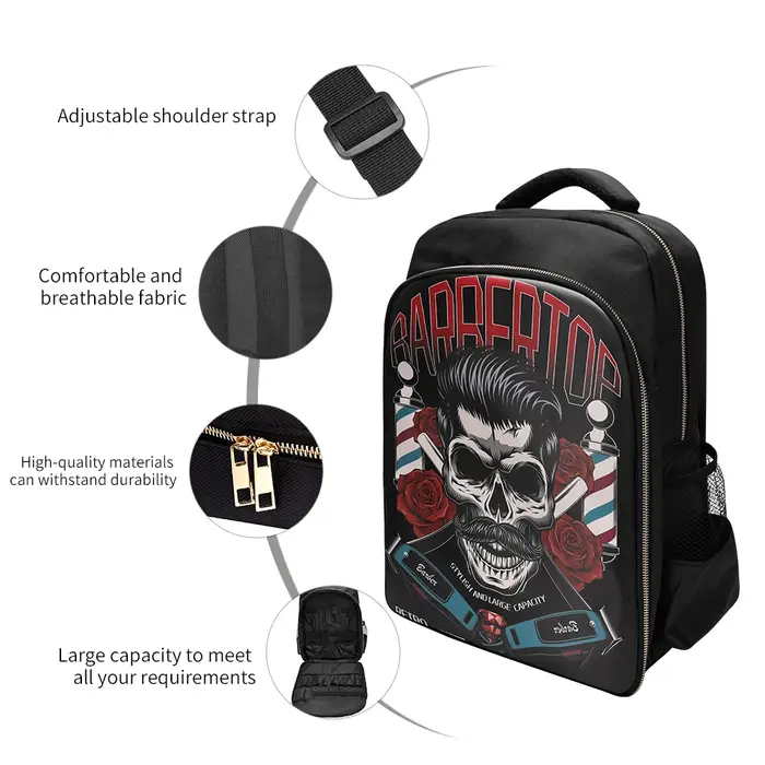 Sac de rangement pour barbier