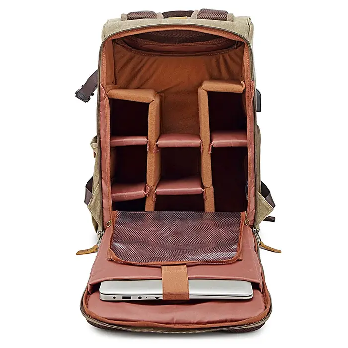 Nouveau sac photo - sac de photographie à double bandoulière pour appareils