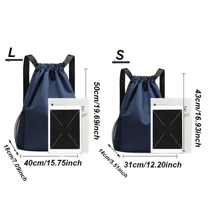 Sac à dos de sport à cordon de serrage