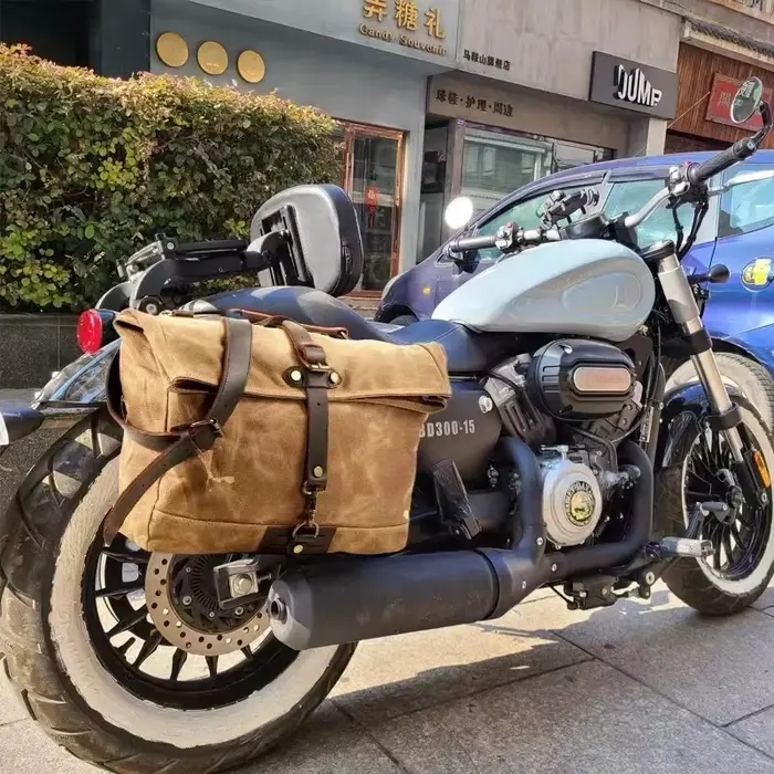 Sac à dos de moto Vintage pour hommes
