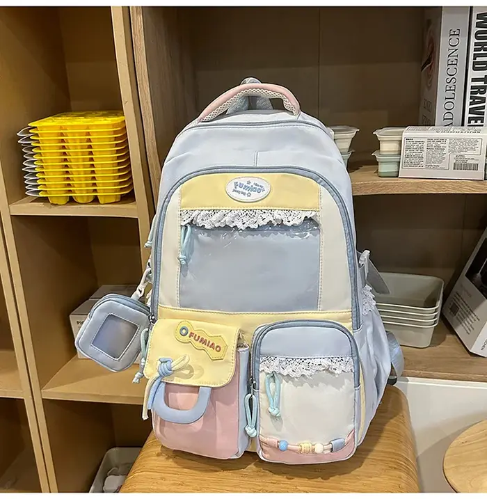 Sac à dos scolaire pour fille, sac à dos pour enfants, adolescents, femmes, sac d'école primaire, sac à livres pour adolescentes