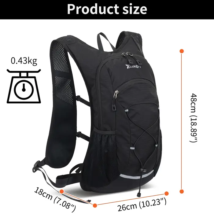 Sac à Dos de Randonnée Imperméable et observateur pour Homme et Femme