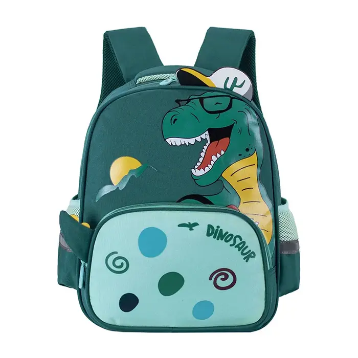 Sac à Dos d'École Maternelle avec Motif de Dinosaure pour Bébé Garçon, Cartable Mignon pour Enfant d