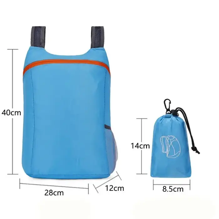 Nouveau sac à dos léger pliable ultraléger