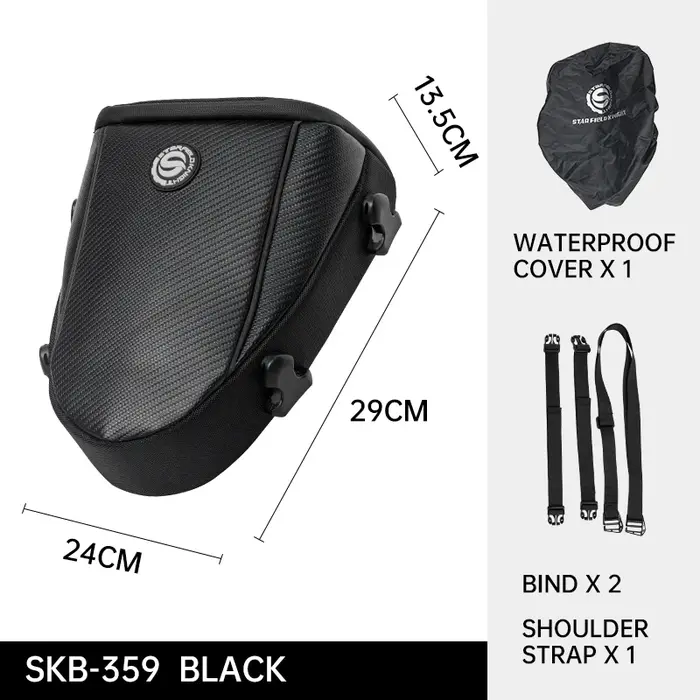SFK – sac de moto de grande capacité, sac de siège arrière, sac à bandoulière multifonctionnel, équi